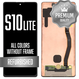 [LCD-S10L-BK] LCD Assembly for Samsung Galaxy S10 Lite Without Frame - All Colors (Refurbished)