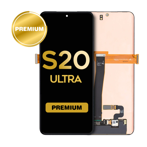 [LCD-S20U-BK] OLED Assembly for Samsung Galaxy S20 Ultra (G988) without Frame - All Colors (Premium)