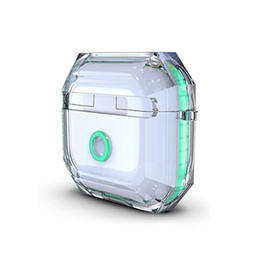 [CS-AP-CCE-TQ] Clear Color Edge Case for Airpod 1/2 -Turquoise