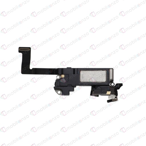 [SP-I12P-EPS-WPSC-SR] Earpiece Speaker And Proximity Sensor With Flex Cable For iPhone 12 / 12 Pro (Soldering Required For Face ID Functionality) (Premium)