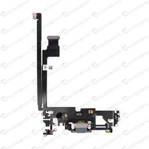 [SP-I12PM-CPFC-BK] Charging Port Flex Cable For iPhone 12 Pro Max - Graphite (Premium)