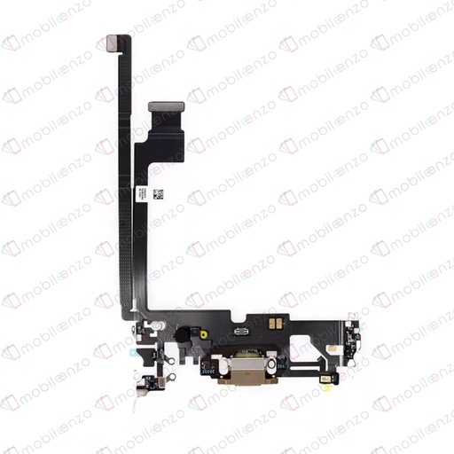 [SP-I12PM-CD-GO] Charging Port Flex for iPhone 12 Pro Max - Gold (Premium)