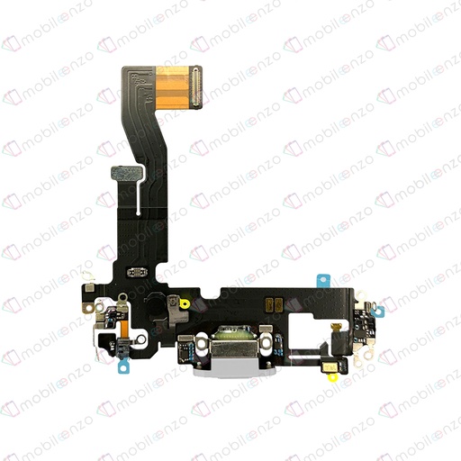 [SP-I12P-CPFC-WH] Charging Port Flex Cable For iPhone 12 / 12 Pro (Silver) (Premium)
