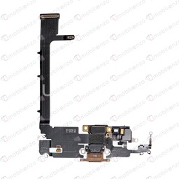 [SP-I11PM-CD-GO] Charging Port Flex for iPhone 11 Pro Max - Gold (Premium)