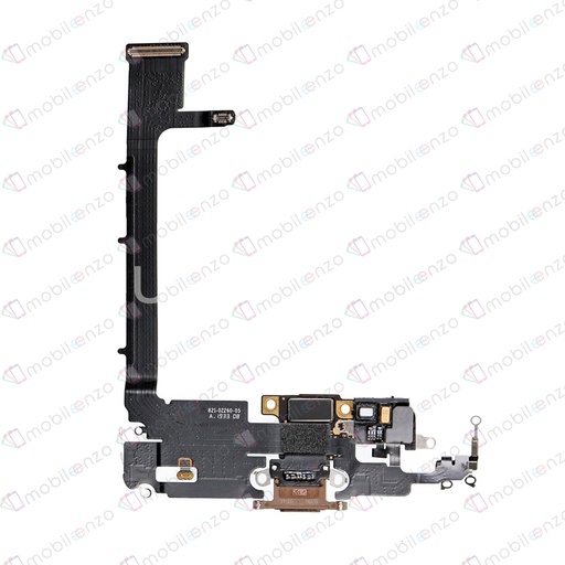 [SP-I11PM-CPFC-GO] Charging Port Flex Cable For iPhone 11 Pro Max - Gold (Premium)
