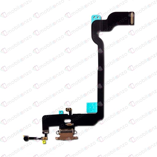 [SP-IXS-CD-GO] Charging Port Flex for iPhone XS - Gold (Premium)