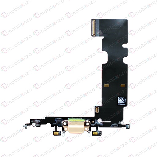 [SP-I8P-CD-GO] Charging Port Flex for iPhone 8 Plus - Gold (Premium)
