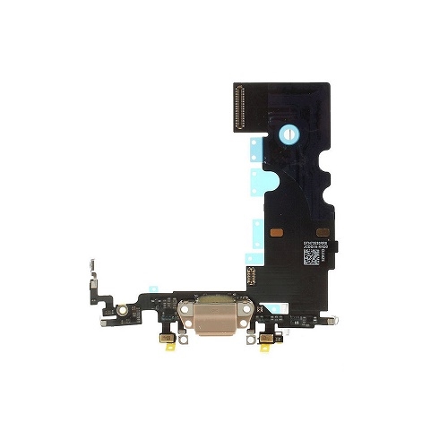 [SP-I8-CPFC-AM-GO] Charging Port Flex Cable For iPhone 8 (Aftermarket) (Gold) 