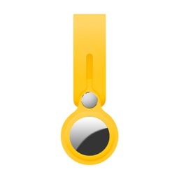 [AC-STHL-YL] Silicon Tracker Holder Loop Key Chain - Yellow