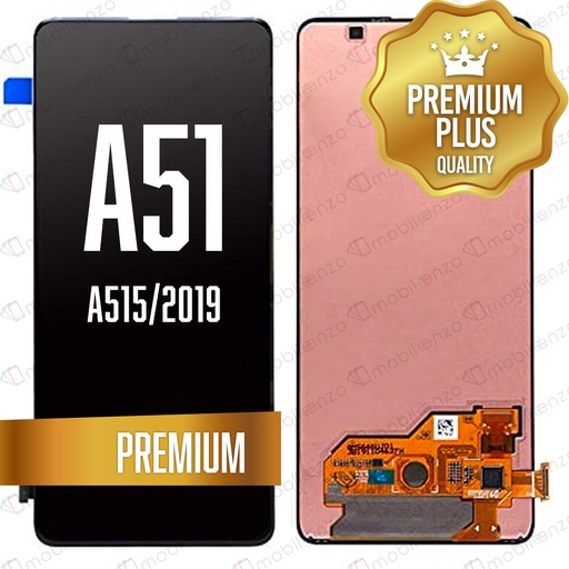 [LCD-A515-PM-BK] LCD Assembly for Galaxy A51 (A515/2019) - Without Frame - Black (Premium/Refurbished)