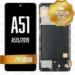 [LCD-A515-WF-BK] LCD Assembly for Galaxy A51 (A515/2019) with Frame - Black (Premium/Refurbished) 