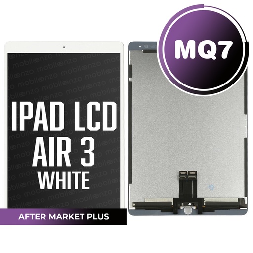 [LCD-IPAIR3-AM-WH] iPad Air 3 LCD Assembly (White) (Sleep/Wake Sensor Flex Pre-Installed) (Premium) Aftermarket