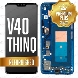 [LCD-LGV40-WF-BL] LCD ASSEMBLY WITH FRAME COMPATIBLE FOR LG V40 THINQ (REFURBISHED) (BLUE)