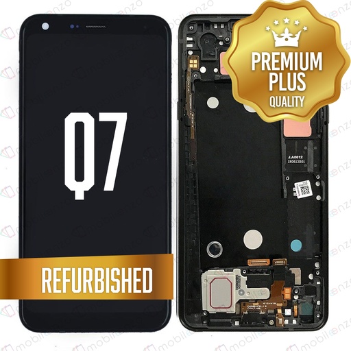 [LCD-LGQ7-WF-BK] LCD ASSEMBLY WITH FRAME COMPATIBLE FOR LG Q7 / Q7 PLUS / Q7 ALPHA (REFURBISHED) (BLACK)
