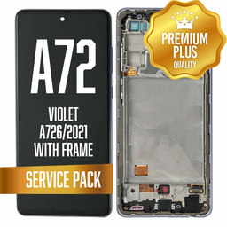 [LCD-A726-WF-SP-VI] LCD Assembly for Galaxy A72 5G (A726/2021) with Frame - Violet (Service Pack)
