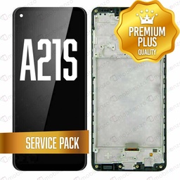 [LCD-A217-WF-SP-BK] LCD Assembly for Galaxy A21S (A217/2020) with Frame - Black (Service Pack)