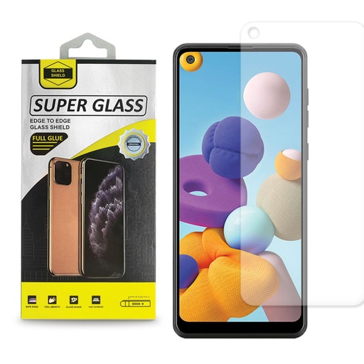 [TG-A215-CL] Clear Tempered Glass for Samsung Galaxy A21 (A215 / 2020) (1 Pc)