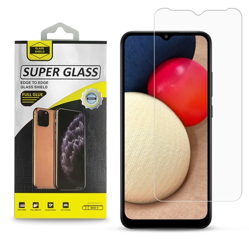 [TG-A025-CL] Clear Tempered Glass for Samsung Galaxy  A02S (A025 / 2020) (1 Pc)