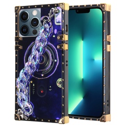 [CS-I13P-LTC-G106] Luxury Trunk Chain Case for IPhone 13 Pro (6.1) - G106