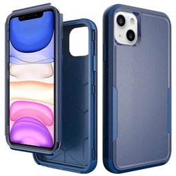 [CS-I13-SLD-DBL] Commander Combo Case for IPhone  13 (6.1) - Dark Blue