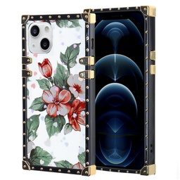 [CS-I13-LT-BQ] Luxury Trunk Case for Iphone 13 - Bouquet