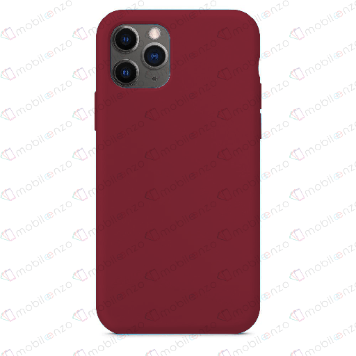 [CS-I13P-PMS-BU] Premium Silicone Case for IPhone 13 Pro - Burgundy