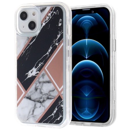 [CS-I13-SPM-M3] Shock Proof Marble Case for iPhone 13 - M3