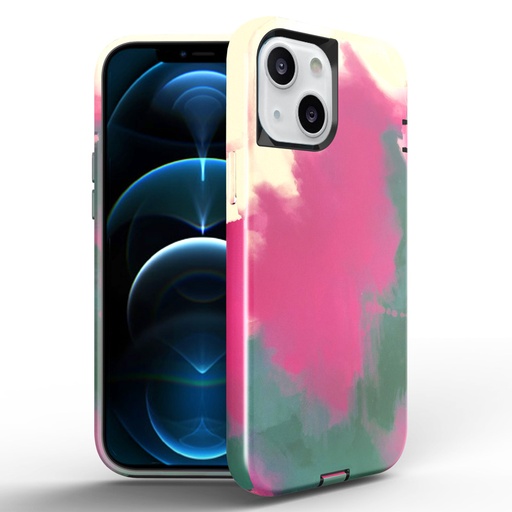 [CS-I13-TDP-APU] Slim Dual Protector Case for iPhone 13 - Abstract Purple