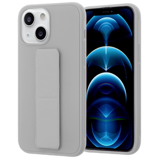 [CS-I13-WSC-GY] Wrist Strap Case for iPhone 13 - Gray
