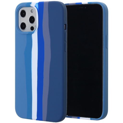 [CS-I13P-PMS-RBC] Premium Silicone Case for iPhone 13 Pro - Rainbow C