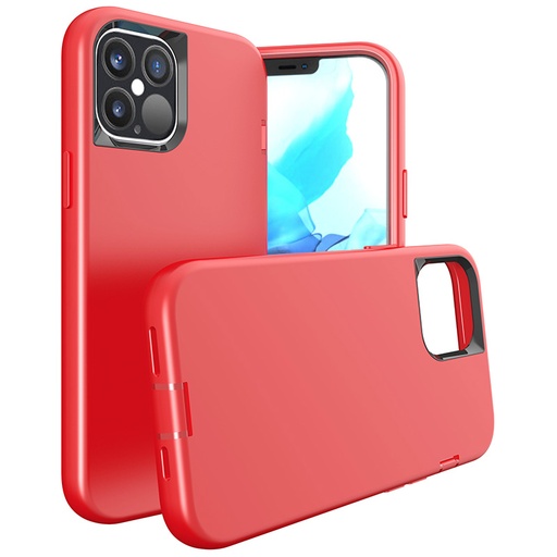 [CS-I13P-TDP-RD] Slim Dual Protector Case for iPhone 13 Pro - Red