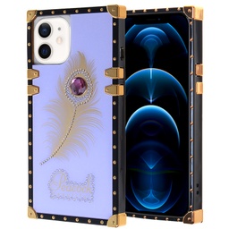 [CS-i12-LBT-LPU] Luxury Beautiful Trunk Case for Iphone 12 - Light Purple