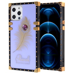 [CS-i11PM-LBT-LPU] Luxury Beautiful Trunk Case for Iphone 11 Pro Max - Light Purple