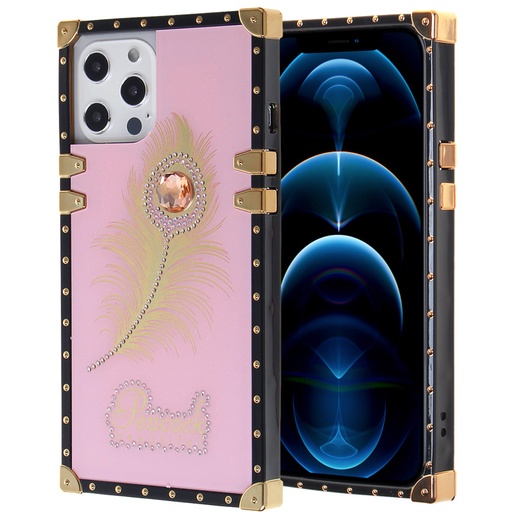[CS-i11PM-LBT-PN] Luxury Beautiful Trunk Case for Iphone 11 Pro Max - Pink