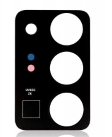 [SP-N20U-BLC-BK] Back Camera Lens For With Cover Bezel Ring Compatible for Note 20 Ultra - Black 