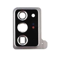 [SP-N20U-BCL-WH] Back Camera Lens For With Cover Bezel Ring Compatible  for Note 20 Ultra - White