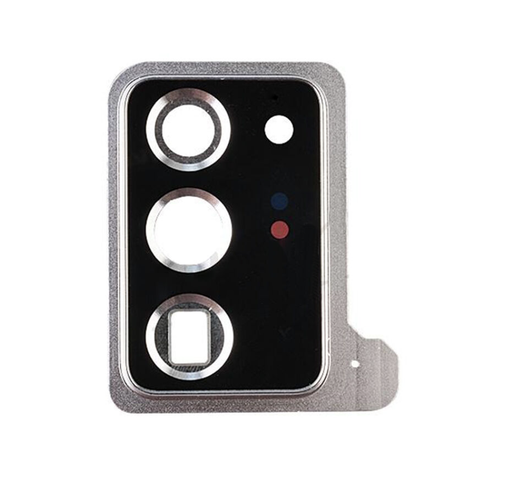 [SP-N20U-BCLWCBR-WH] Back Camera Lens With Cover Bezel Ring For Samsung Galaxy Note 20 Ultra (White) (Premium)