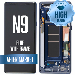[LCD-N9-WF-HQ-BL] LCD for Samsung Galaxy Note 9 With Frame - Blue (High Quality)