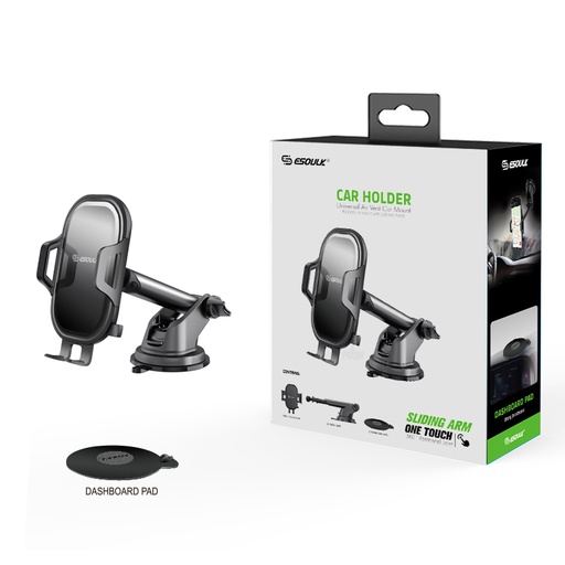 [ACE-EH35-BK] Esoulk Dashboard Car Mount with 3M Adhesive Pad 