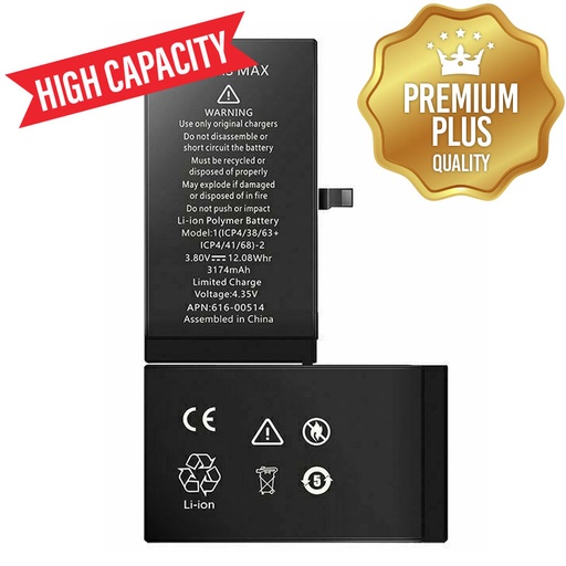 [BAT-IXSM-HC] Battery For iPhone XS Max High Capacity (Premium) (Ground Shipping Only)