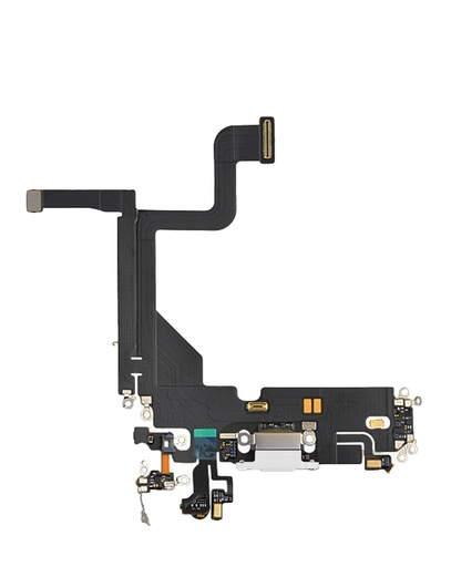 [SP-I13P-CPFC-SLV] Charging Port Flex Cable For iPhone 13 Pro - (Premium) (Silver)