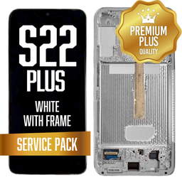 [LCD-S22P-WF-SP-WH] OLED Assembly for Samsung Galaxy S22 Plus With Frame - White (Service Pack)