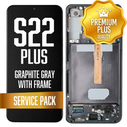 [LCD-S22P-WF-SP-GY] OLED Assembly for Samsung Galaxy S22 Plus With Frame - Graphite Gray (Service Pack)