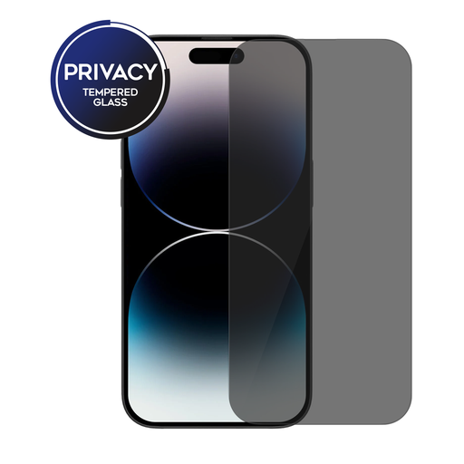 [TG-I14PM-PRV] Privacy Tempered Glass for iPhone 14 Pro Max (6.7") (1 Pc)