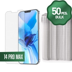 [TG-I14PM-50] Clear Tempered Glass for iPhone 14 Pro Max (6.7")(50 Pcs)