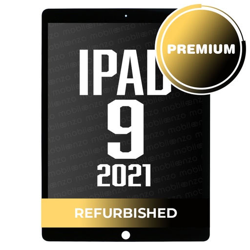 [DGT-IP9-PM-BK] Digitizer for iPad 7 / iPad 8 /iPad 9 - (Without Home Button) - Black (Premium Plus / Refurbished)