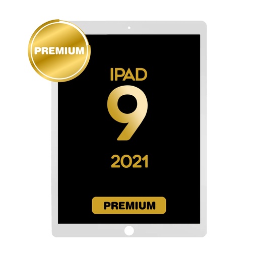[DGT-IP9-PM-WH] Digitizer for iPad 7 / iPad 8 /iPad 9 - (Without Home Button) (Premium) - White