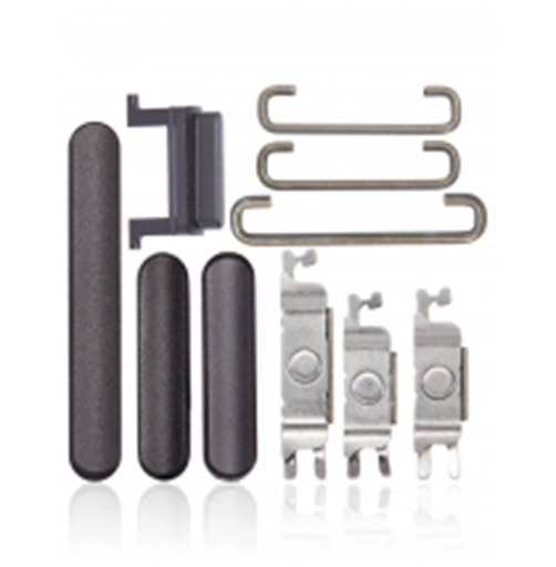 [SP-I11-HRB-BK] Hard Buttons (Power / Volume / Switch) With iPhone 11 (Black)