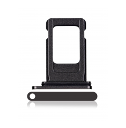 [SP-I11-ST-BK] Single Sim Card Tray For iPhone 11 (Black)
