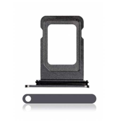 [SP-I11P-SSCT-GRY] Single Sim Card Tray For iPhone 11 Pro / iPhone 11 Pro Max (Space Gray) (Premium)